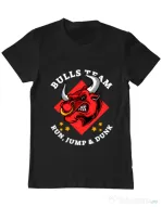 Tricou ADLER barbat Run jump & dunk Negru