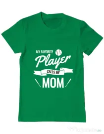 Tricou ADLER barbat My favorite player Verde mediu