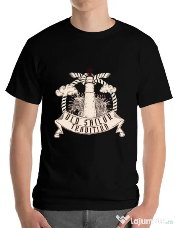 Tricou ADLER barbat Tradition Negru