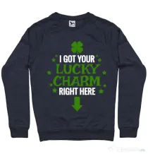 Bluza ADLER barbat Lucky charm Denim inchis