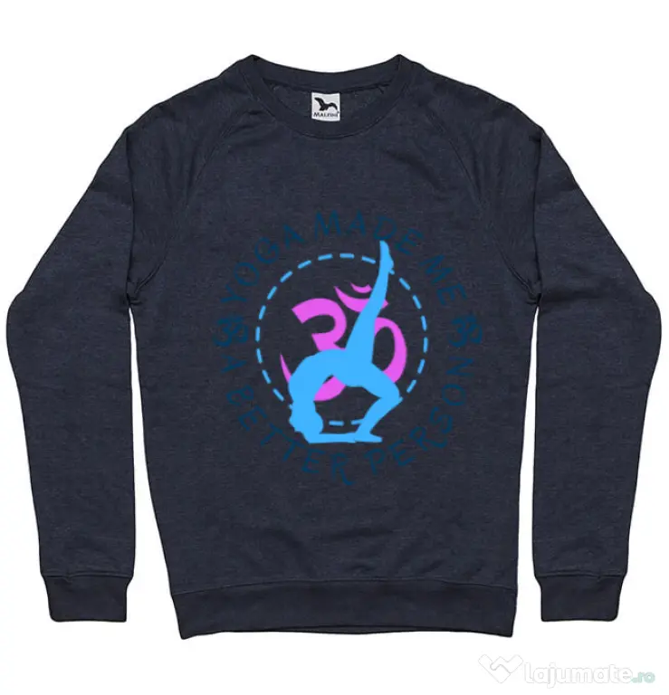 Bluza ADLER barbat A better person Denim inchis