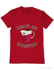 Tricou ADLER barbat Beau cu masura Rosu