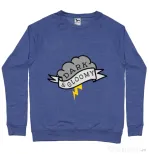 Bluza ADLER barbat Dark and gloomy Albastru melanj