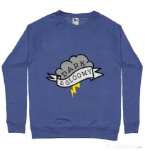 Bluza ADLER barbat Dark and gloomy Albastru melanj