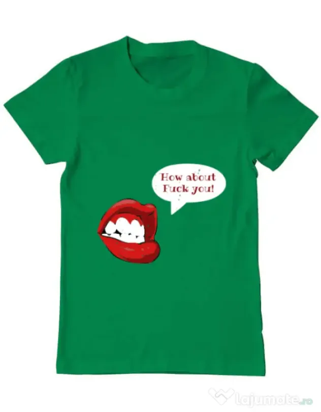 Tricou ADLER barbat How about Verde mediu