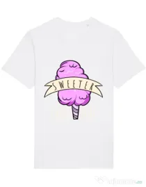 Tricou STANLEY STELLA barbat Sweeter than you Alb