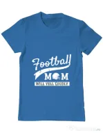 Tricou ADLER barbat Football mom Albastru azuriu