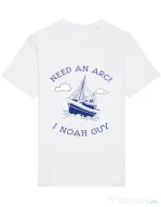 Tricou STANLEY STELLA barbat Need an arc? Alb