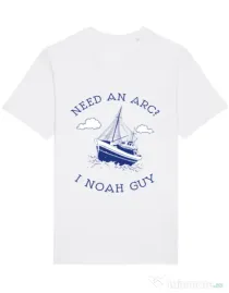 Tricou STANLEY STELLA barbat Need an arc? Alb