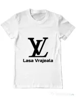 Tricou ADLER barbat Lasa vrajeala Alb