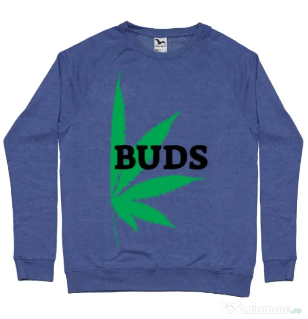 Bluza ADLER barbat Best buds 2 Albastru melanj