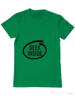 Tricou ADLER barbat Geek inside Verde mediu