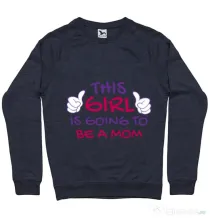 Bluza ADLER barbat Future Mom Denim inchis