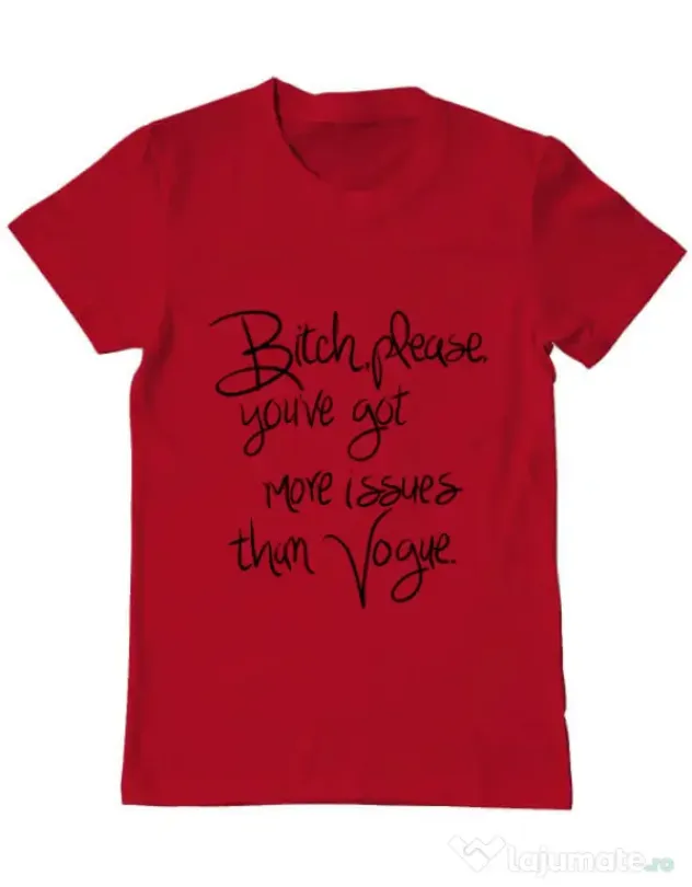 Tricou ADLER barbat Vogue issues Rosu