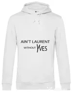 Hoodie barbat cu gluga Yves saint laurent Alb