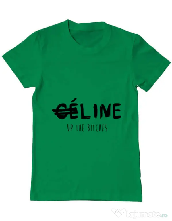 Tricou ADLER barbat Line up bitches Verde mediu