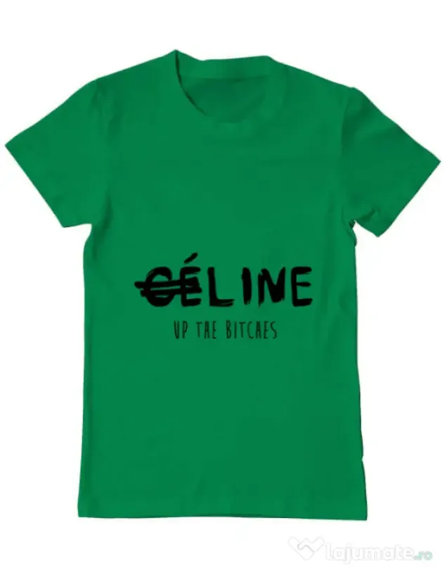 Tricou ADLER barbat Line up bitches Verde mediu