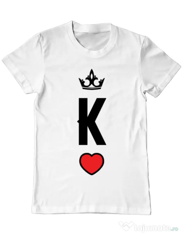 Tricou ADLER barbat King Alb