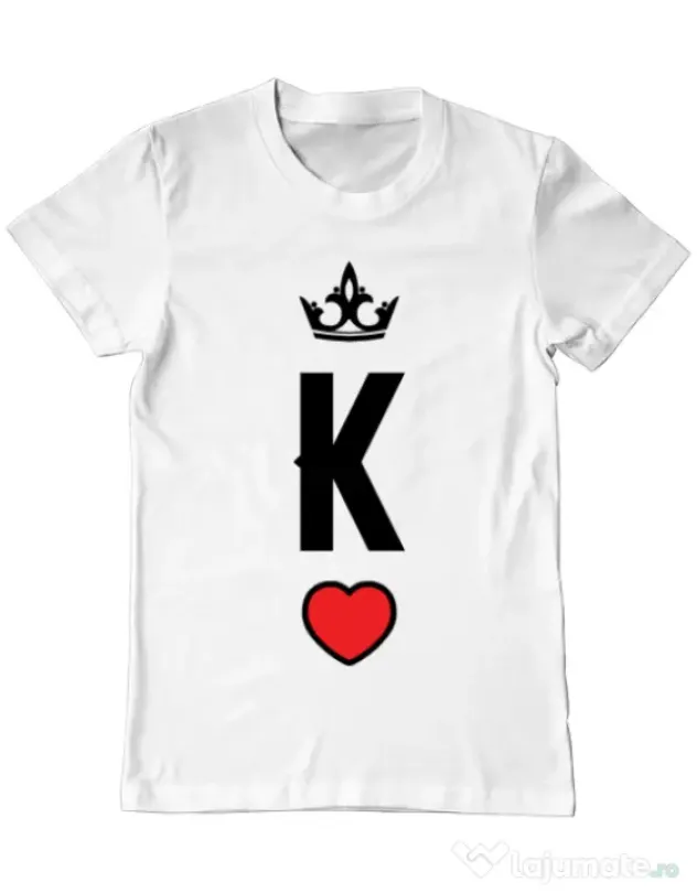 Tricou ADLER barbat King Alb