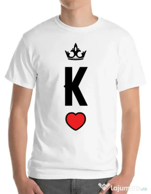 Tricou ADLER barbat King Alb