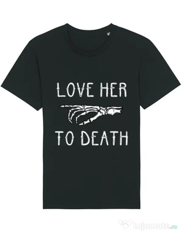 Tricou STANLEY STELLA barbat Love her to death Negru