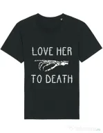 Tricou STANLEY STELLA barbat Love her to death Negru