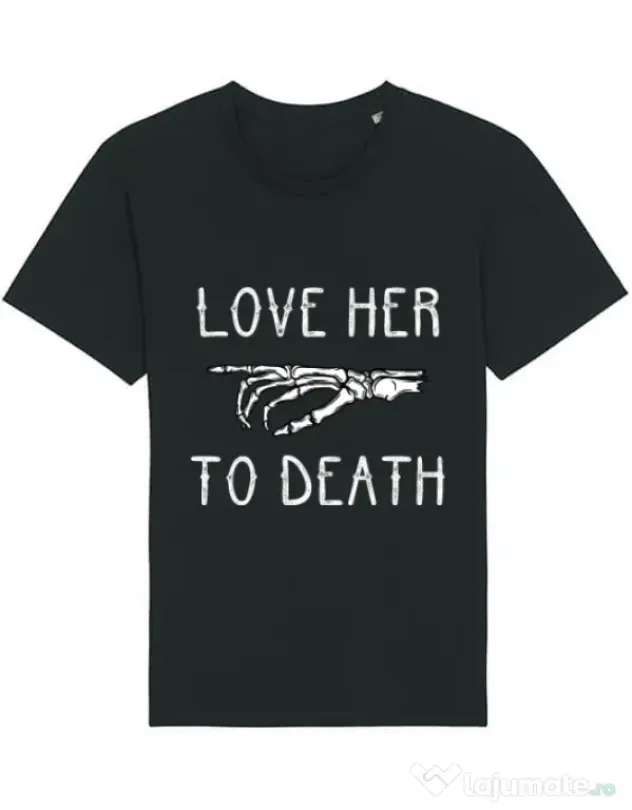 Tricou STANLEY STELLA barbat Love her to death Negru