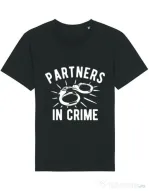 Tricou STANLEY STELLA barbat Partners in crime 2 Negru
