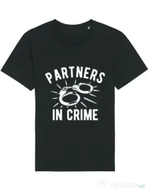 Tricou STANLEY STELLA barbat Partners in crime 2 Negru