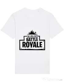 Tricou STANLEY STELLA barbat Battle royale 2 Alb