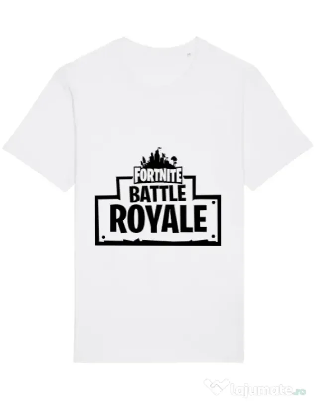 Tricou STANLEY STELLA barbat Battle royale 2 Alb