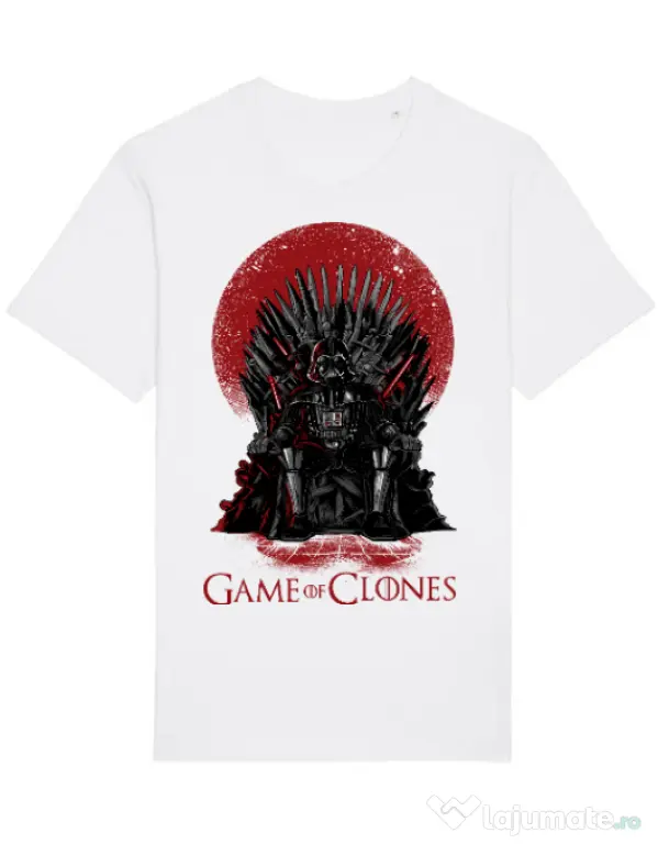 Tricou STANLEY STELLA barbat Game of Clones Alb