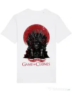 Tricou STANLEY STELLA barbat Game of Clones Alb