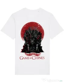 Tricou STANLEY STELLA barbat Game of Clones Alb