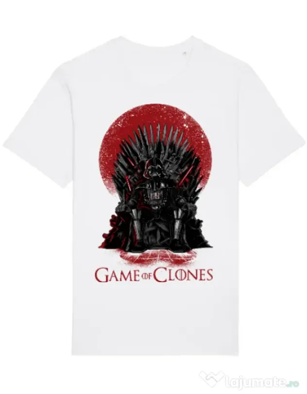 Tricou STANLEY STELLA barbat Game of Clones Alb