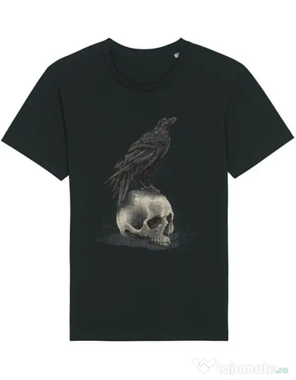 Tricou STANLEY STELLA barbat Crow skull Negru