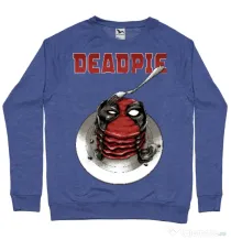 Bluza ADLER barbat Deadpie Albastru melanj