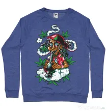Bluza ADLER barbat Jamaican Albastru melanj