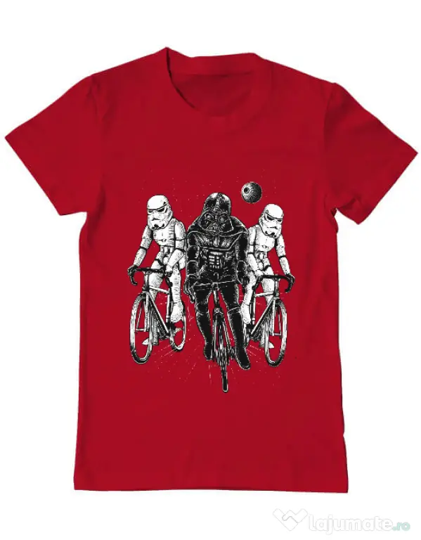 Tricou ADLER barbat Star bikers Rosu