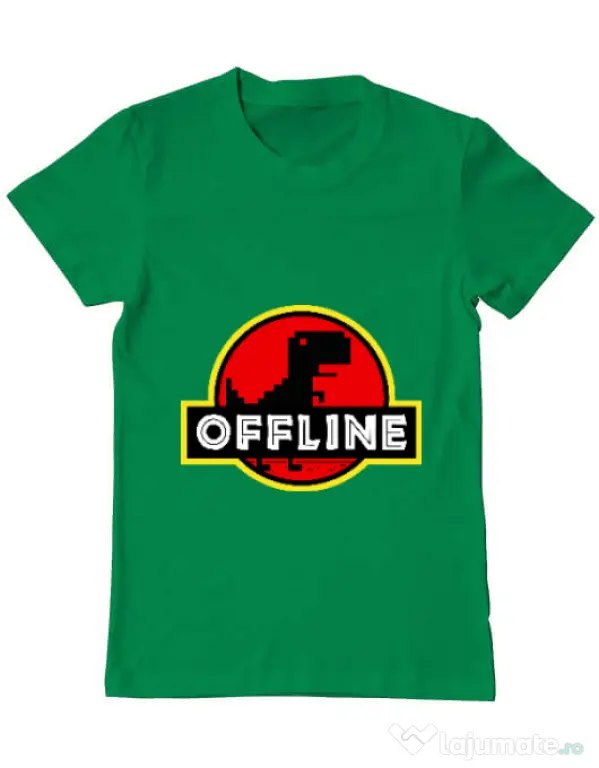 Tricou ADLER barbat Offline Verde mediu
