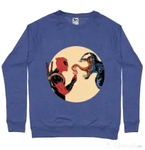 Bluza ADLER barbat Venom icecream Albastru melanj