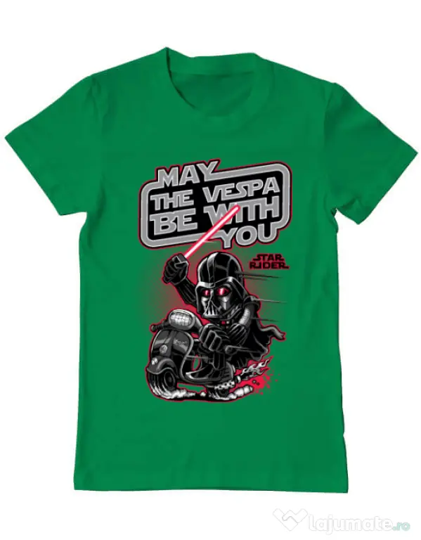 Tricou ADLER barbat Star rider Verde mediu