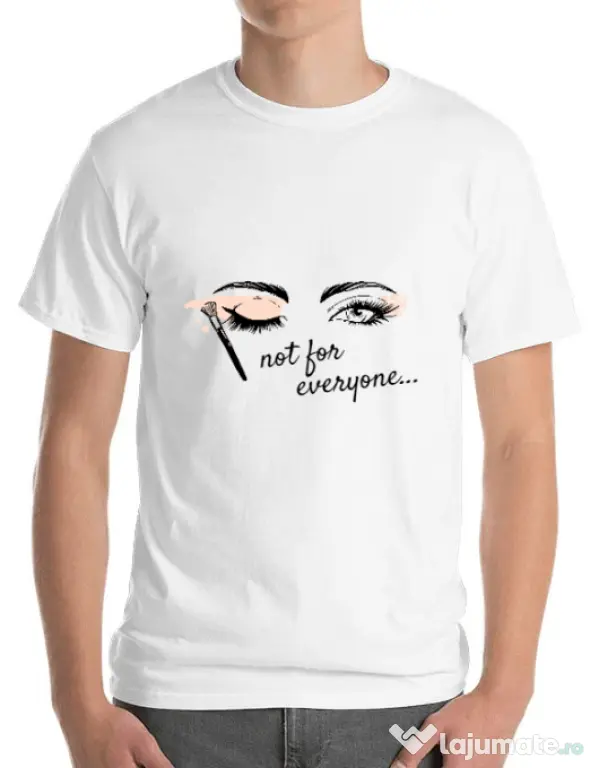 Tricou ADLER barbat Not for everyone Alb