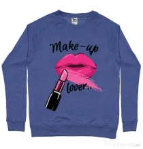 Bluza ADLER barbat Make up lover Albastru melanj