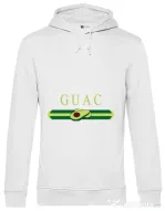 Hoodie barbat cu gluga Guac Alb