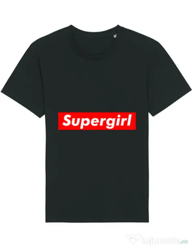 Tricou STANLEY STELLA barbat Supergirl Negru