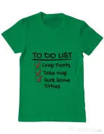 Tricou ADLER barbat To do list Verde mediu