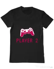 Tricou ADLER barbat Player 2 Negru 
