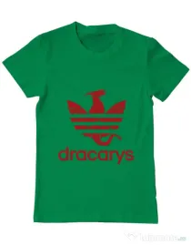 Tricou ADLER barbat Dracarys Verde mediu