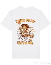 Tricou STANLEY STELLA barbat Come play with me Alb